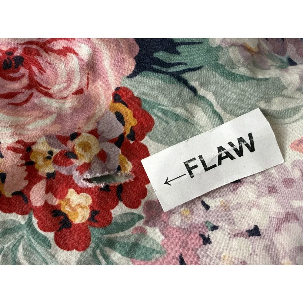 Ralph Lauren 'Allison' Floral Fitted Twin Sheet SEE NOTES
